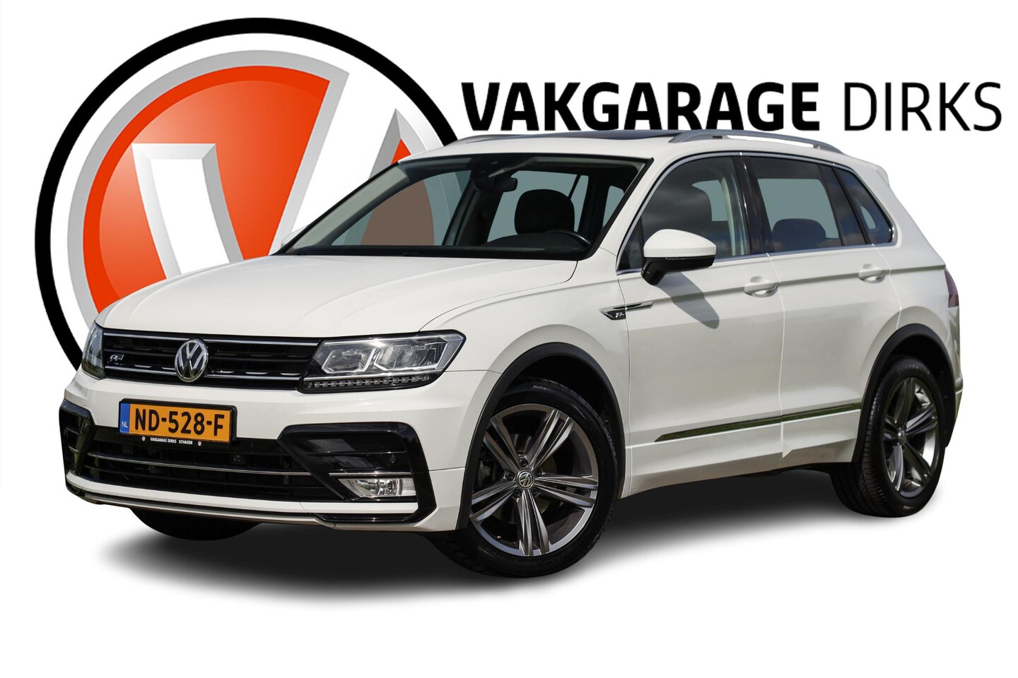 Volkswagen Tiguan - 1.4 TSI 150 PK DSG R-Line ✅ LED ✅ Pano ✅ ACC - AutoWereld.nl