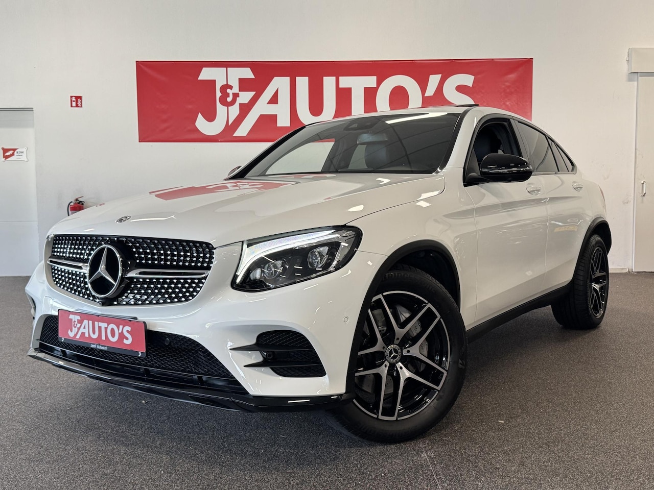 Mercedes-Benz GLC-klasse Coupé - 250 4MATIC NAVIGATIE, PANORAMA, LEER, ECC AIRCO - AutoWereld.nl