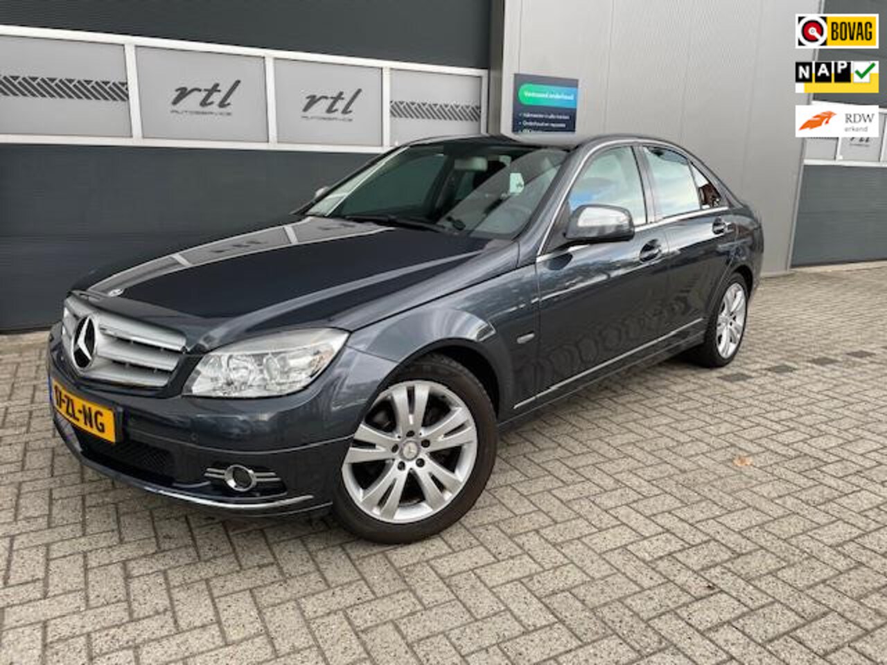 Mercedes-Benz C-klasse - C180 K Business Class Avantgarde NAVI | 17"LM | APK | NWE distributie | NAP - AutoWereld.nl