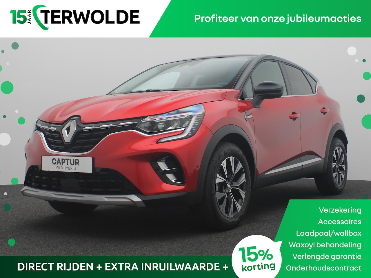 Renault Captur - mild hybrid 160 EDC Techno | Achteruitrijcamera | Cruise control met snelheidsbegrenzer | - AutoWereld.nl