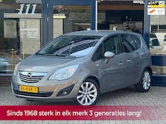 Opel Meriva - 1.4 Cosmo NL AUTO NAP Airco l Cruise l Leer l Fietsendrager l 17' LMV Dealer OH l TOPSTAAT