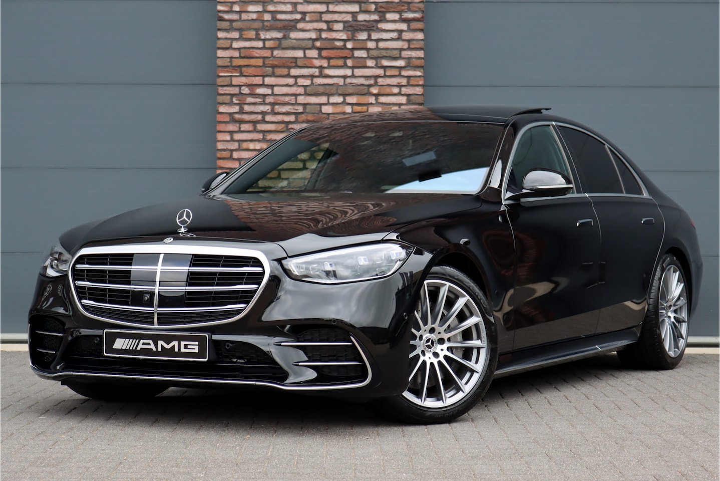 Mercedes-Benz S-klasse - 450 4MATIC Premium AMG Line Aut9 | Luchtvering | Distronic+ | 3D-Display | Memory | HUD | - AutoWereld.nl