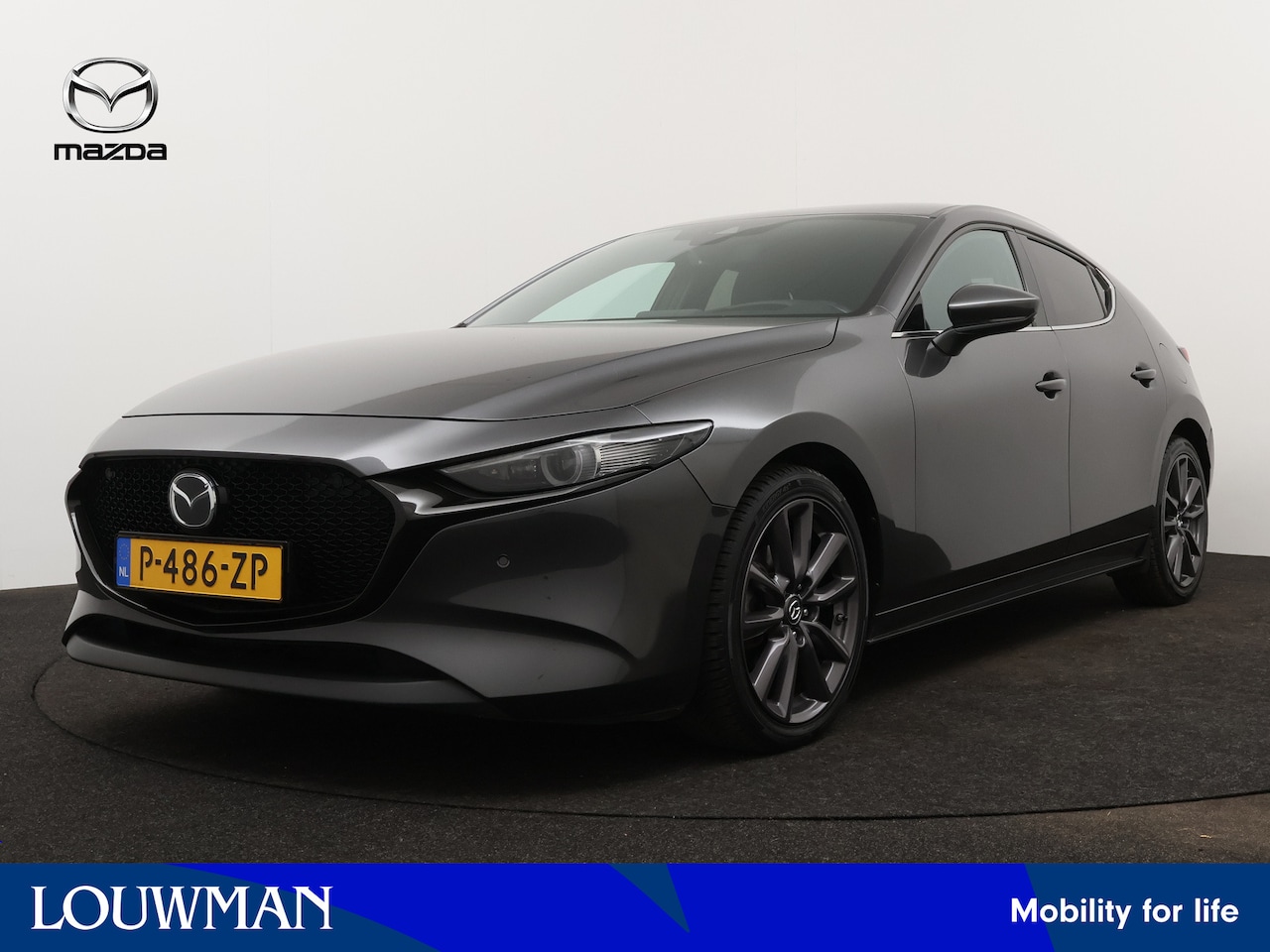 Mazda 3 Sport - 2.0 e-SkyActiv-G M Hybrid 150 Sportive | BOSE Audio | Stoelgeheugen | Stuur-/Stoelverwarmi - AutoWereld.nl