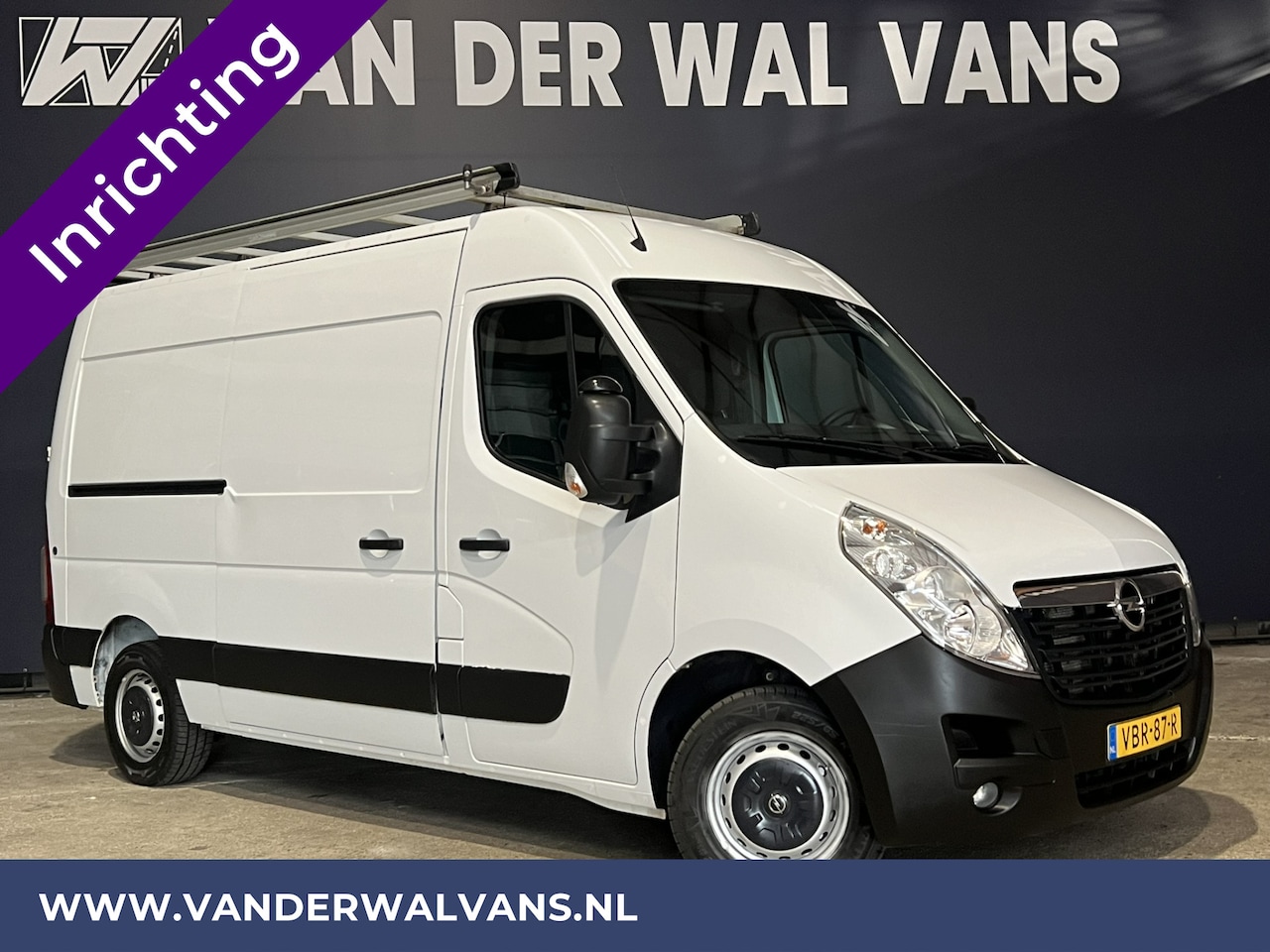 Opel Movano - 2.3 CDTI BiTurbo 146pk L2H2 inrichting Euro6 Airco | Imperiaal | Omvormer Trekhaak, Camera - AutoWereld.nl