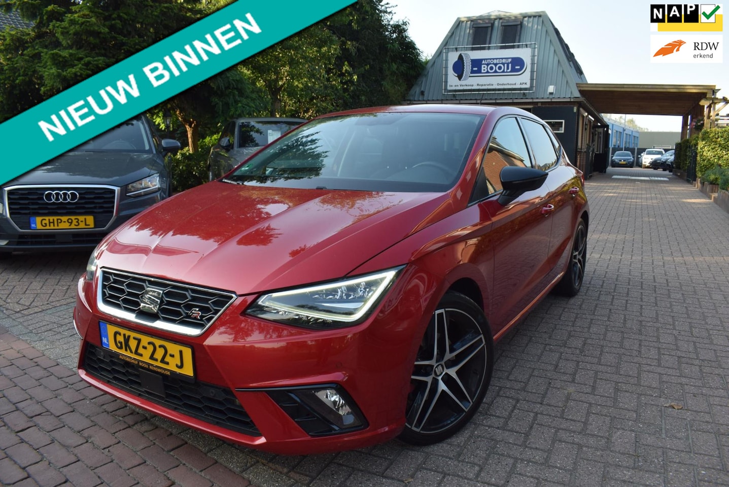 Seat Ibiza - 116 PK TSI FR Business Intense ADAP CRUISE/NAVI/AIRCO-ECC/PDC V+A/CARPLAY/CAMERA/XENON LED - AutoWereld.nl