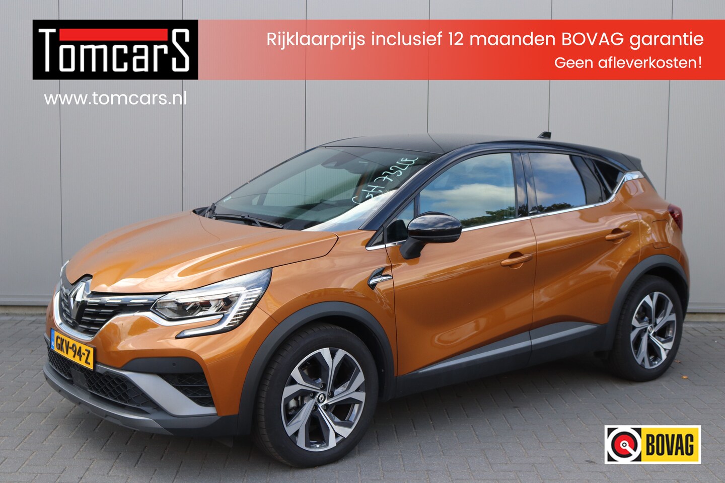 Renault Captur - 1.6 E-Tech Plug-in Hybrid 160 R.S. Line Gr.Navigatie/Camera/Cruise-Control/Parkeerhulp - AutoWereld.nl