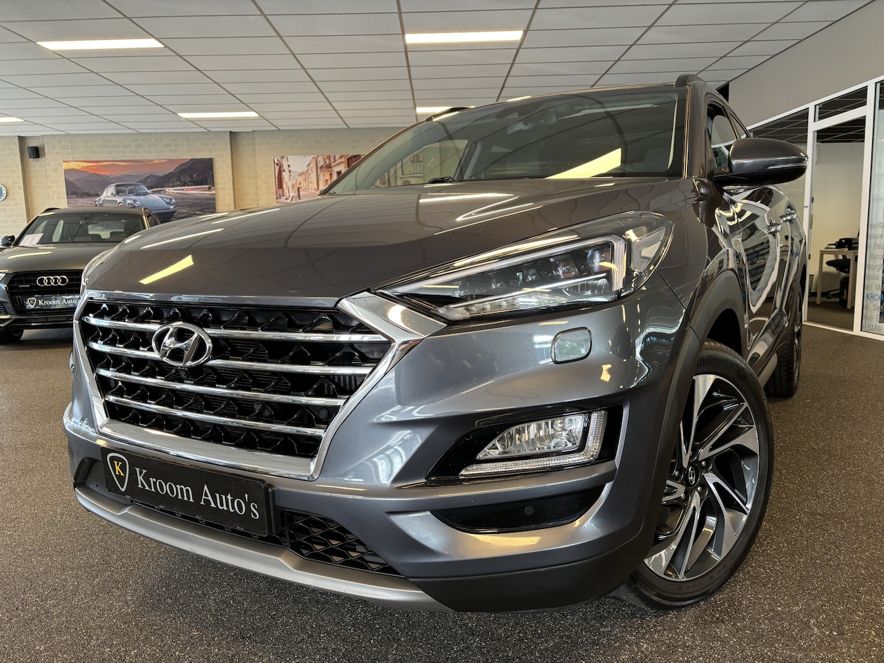 Hyundai Tucson - 1.6 T-GDI Aut Premium - VOL - Panoramadak / Leer met klima / Apple Carplay / BLIS / 360 ca - AutoWereld.nl