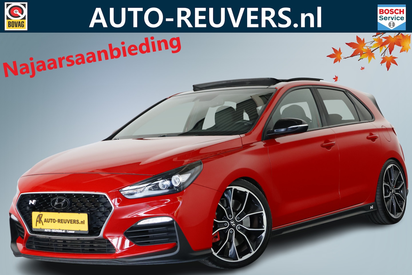 Hyundai i30 - 2.0 T-GDI N2 Performance / Opendak / Leder / LED / Navi / Cam - AutoWereld.nl