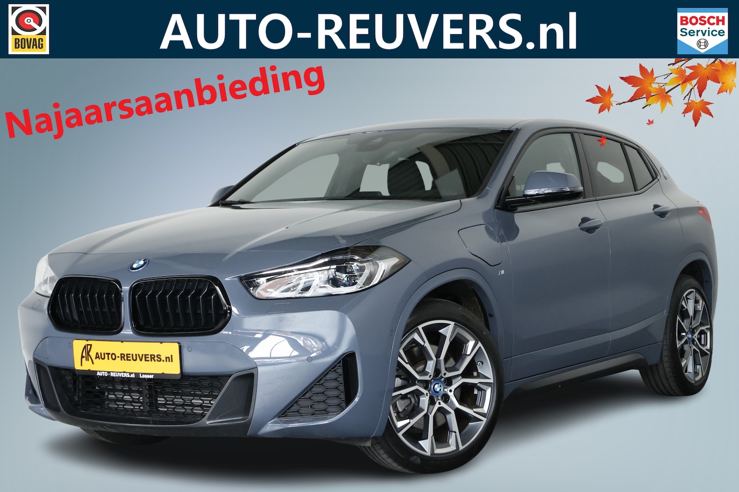 BMW X2 - xDrive25e M-Sport / Leder / HarmanKardon / HUD / Pilot assist / Carplay - AutoWereld.nl