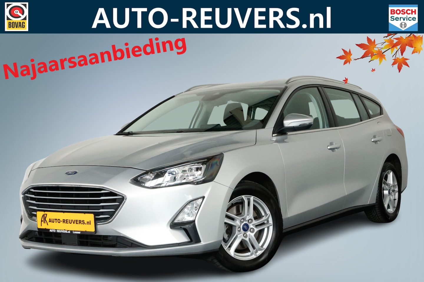 Ford Focus Wagon - 1.0 EcoBoost Hybrid Active X / Navi / CarPlay / LED / Camera - AutoWereld.nl