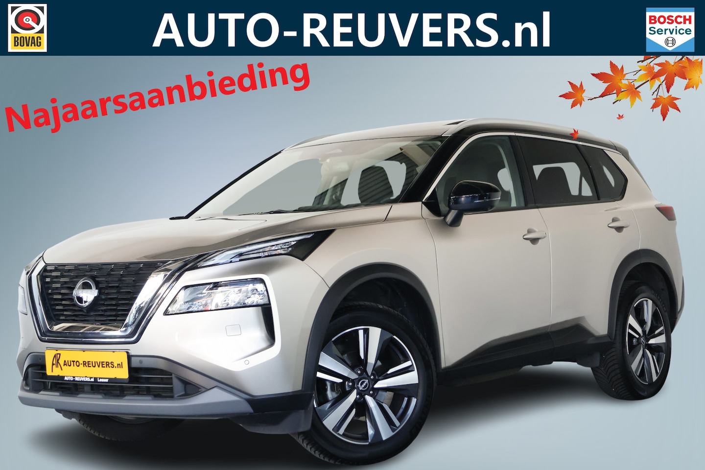 Nissan X-Trail - 1.5 MHEV N-Connecta 2000 kg Trekgewicht / Panorama / ACC / Navi / CarPlay / Cam - AutoWereld.nl