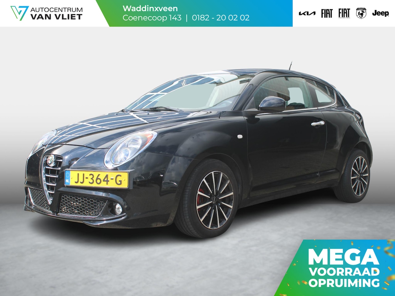 Alfa Romeo MiTo - TwinAir Turbo Exclusive | Clima | Cruise | Leder | Navi | Priv glass | PDC - AutoWereld.nl