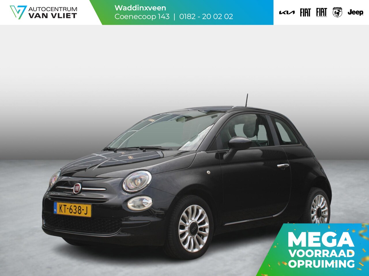 Fiat 500 - TwinAir Turbo 85 Popstar 15'' LM | Airco - AutoWereld.nl