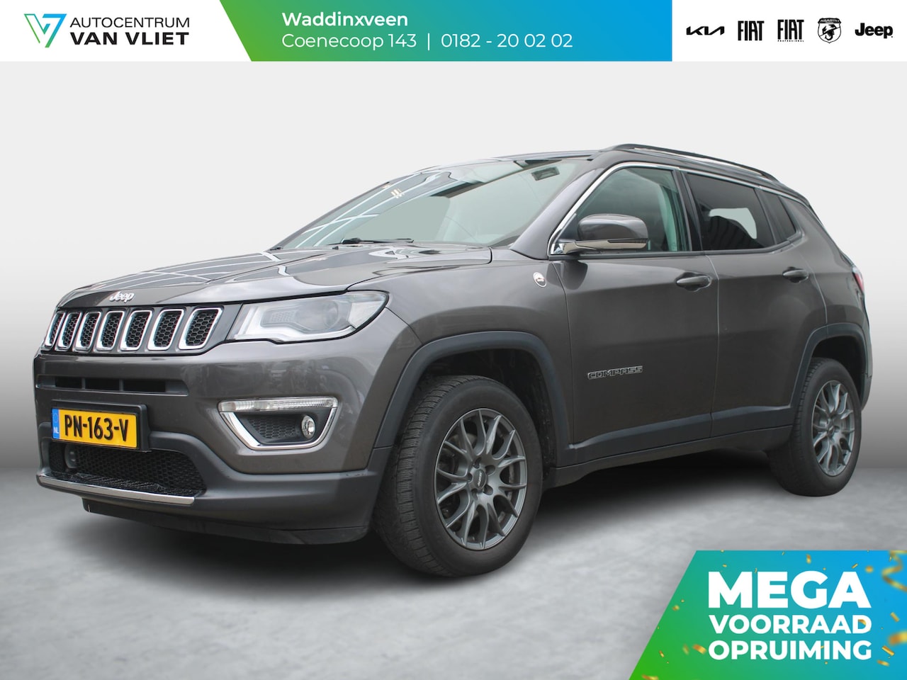 Jeep Compass - 1.4 MultiAir Opening Edition 4x4 | Clima | Cruise | Camera | Automaat | Beats Audio | Navi - AutoWereld.nl