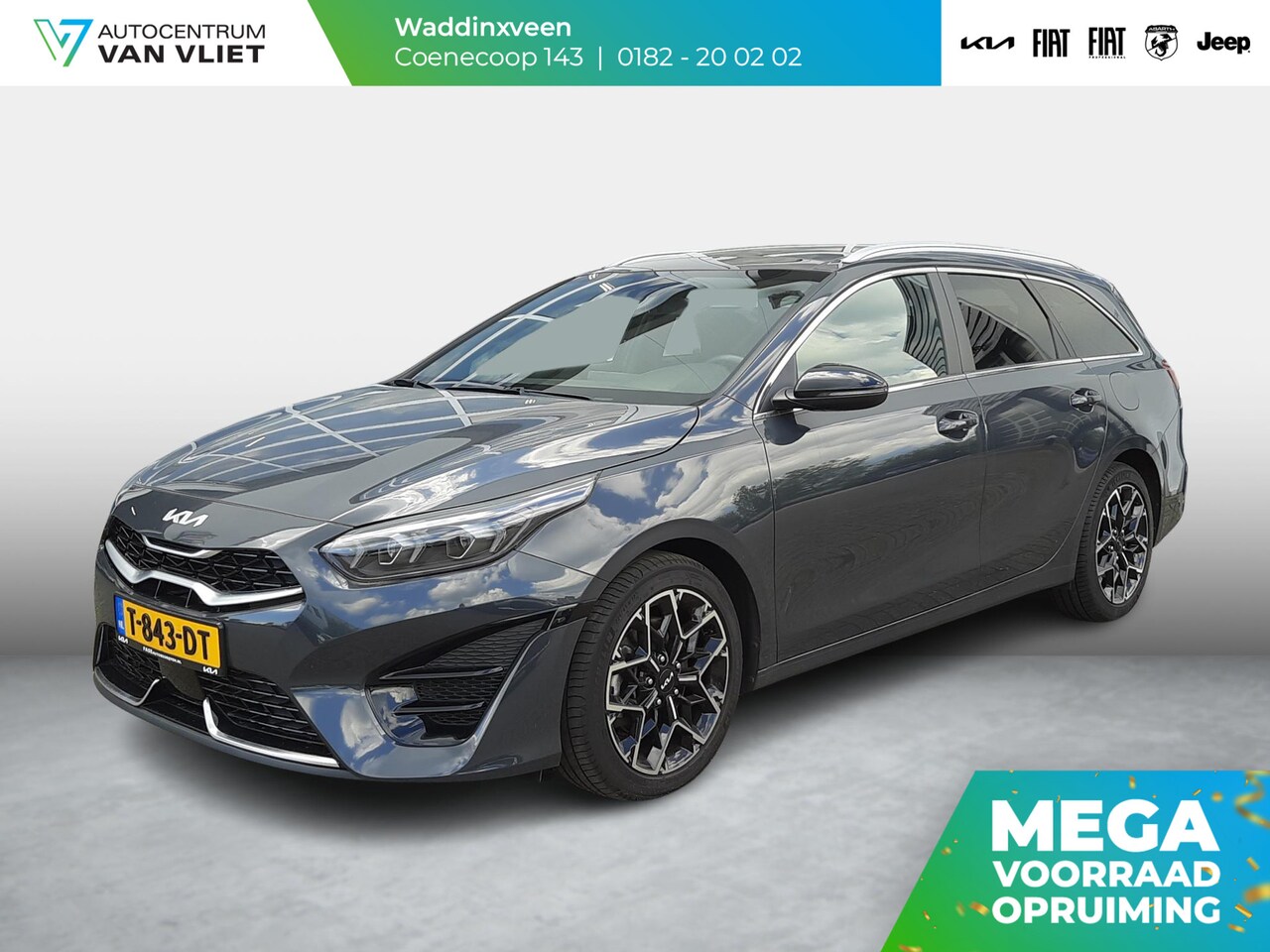 Kia Cee'd Sportswagon - Ceed 1.0 T-GDi GT-Line | LED | Carplay | Cruise | Navi | Camera | Stoel-/Stuurverwarming | - AutoWereld.nl