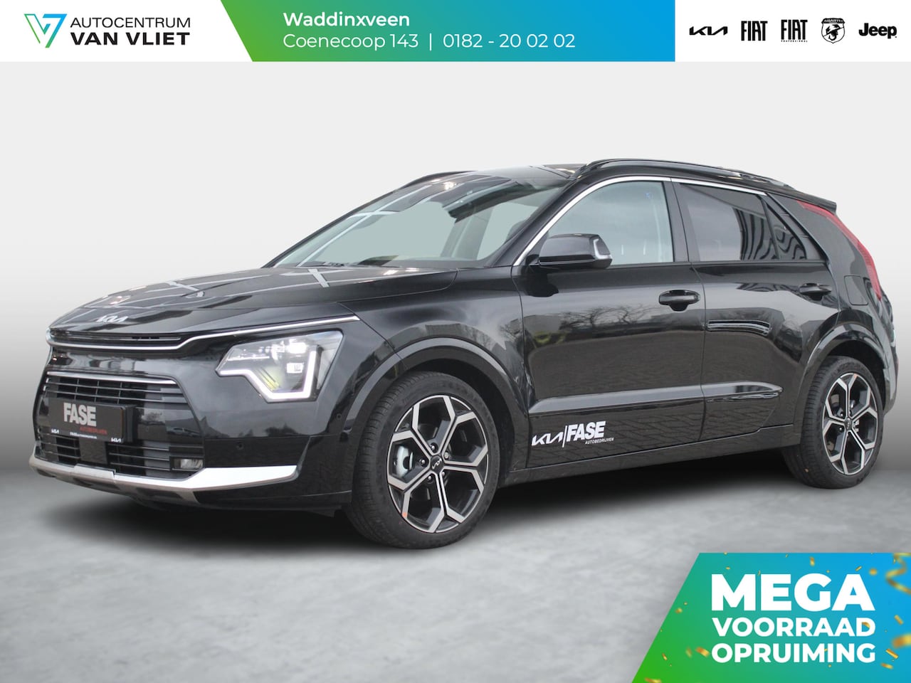 Kia Niro - 1.6 GDi Hybrid Launch Edition | Navi | Adapt. Cruise | LED | Carplay | Elekt. Stoelen | He - AutoWereld.nl