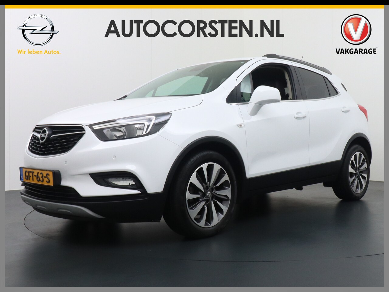 Opel Mokka X - T141PK Leer Navi Apple Carplay-Android 18"LMV Ecc PDC Regensensor Led AGR-Stoelen+Verwarmd - AutoWereld.nl