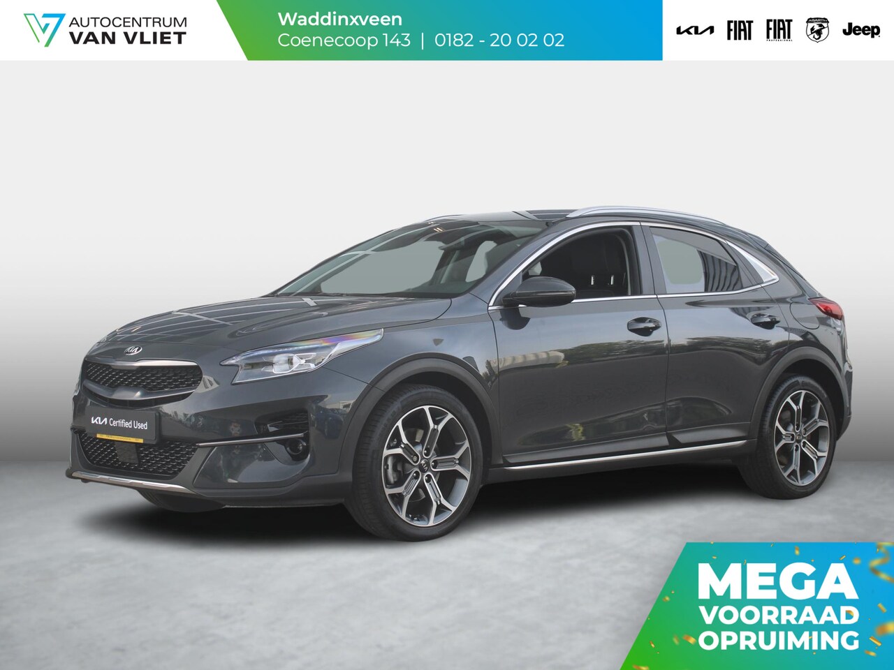 Kia XCeed - 1.0 T-GDi DynamicPlusLine | Navi | Camera | Clima | Cruise | LED | CarPlay | Stoel-/stuurv - AutoWereld.nl