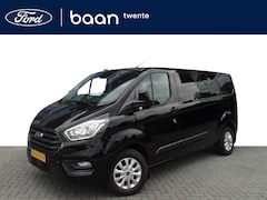 Ford Transit Custom - 300 L2H1 2.0 TDCI 130pk Trend DC stoelverw. / voorruitverw. / trekhaak / dubbele cabine /