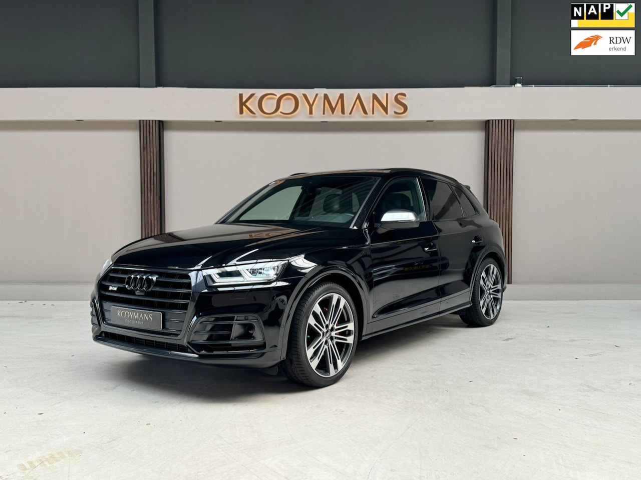 Audi SQ5 - 3.0 TFSI quattro |PANO|KEYLESS|S-LINE|CARBON|LEATHERSEATS|CAMERA|B&O| - AutoWereld.nl