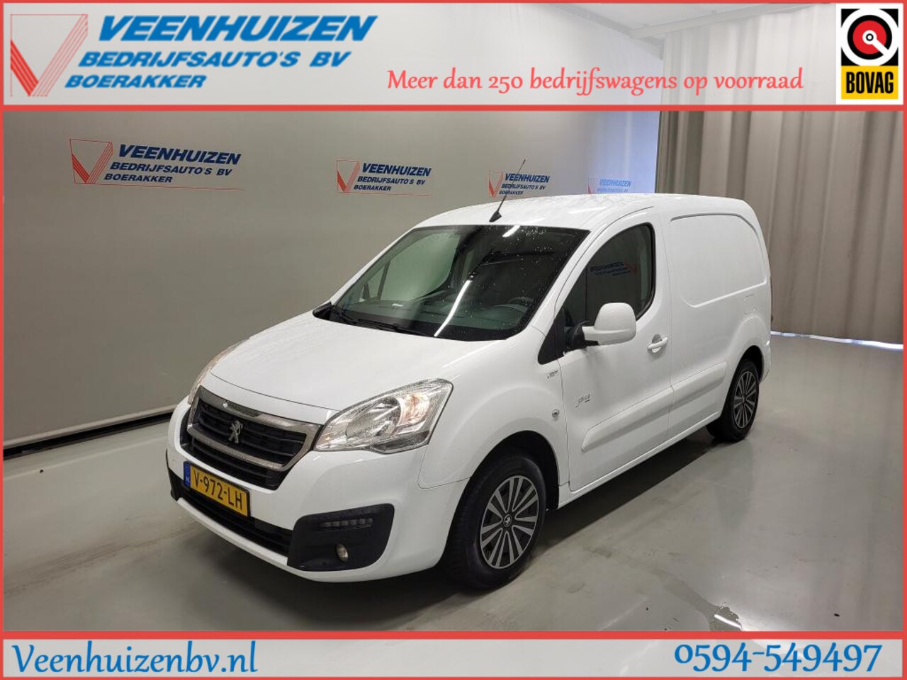 Peugeot Partner - 1.6BlueHDi Airco Euro 6! - AutoWereld.nl