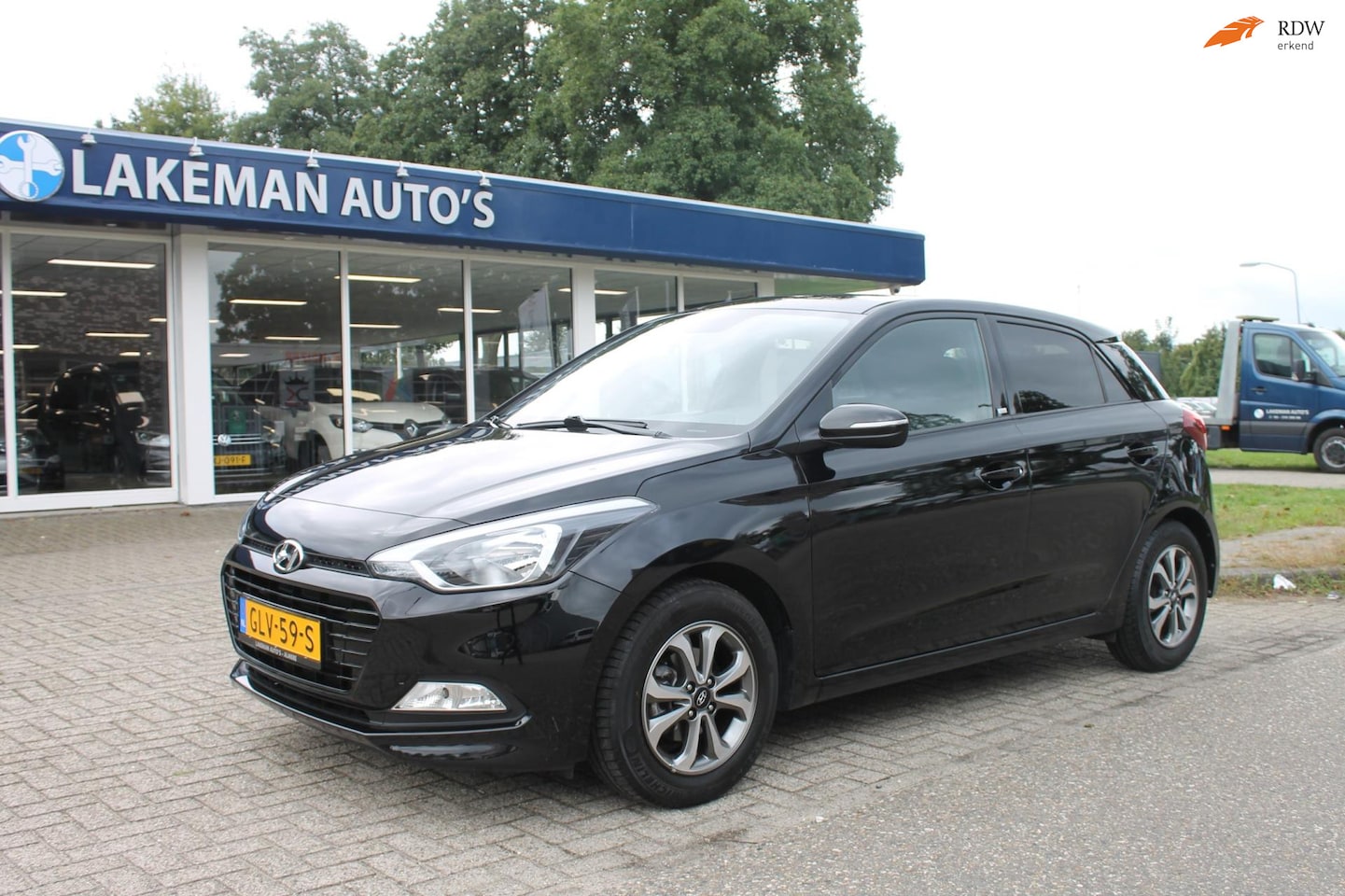 Hyundai i20 - 1.2 HP i-Motion Comfort Blackline Huurkoop Inruil APK Garantie - AutoWereld.nl