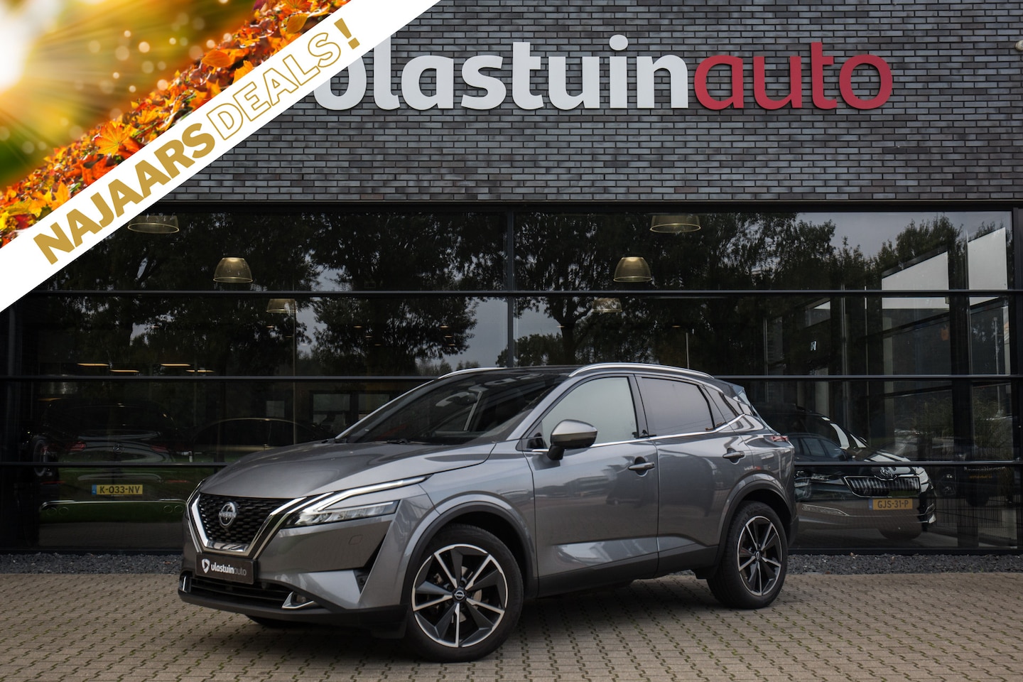 Nissan Qashqai - 1.3 MHEV Xtronic Tekna Plus 1.3 MHEV Xtronic Tekna Plus , Pano, Adap. Cruise, 360-camera , Najaarsactie, met diverse p - AutoWereld.nl