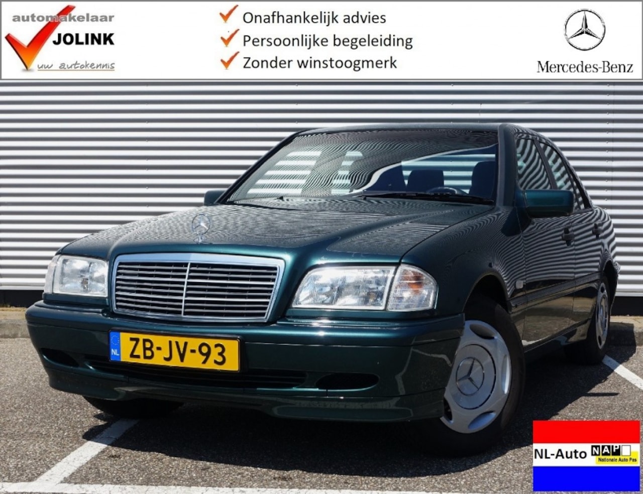 Mercedes-Benz C-klasse - C 180 1.8i 16V Classic I NL-Auto I 4e Eig. I Youngtimer I NAP I - AutoWereld.nl