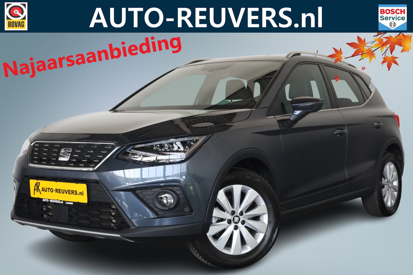 Seat Arona - 1.0 TGI (CNG) Xcellence / Navi / Carplay / LED / ACC / Camera - AutoWereld.nl