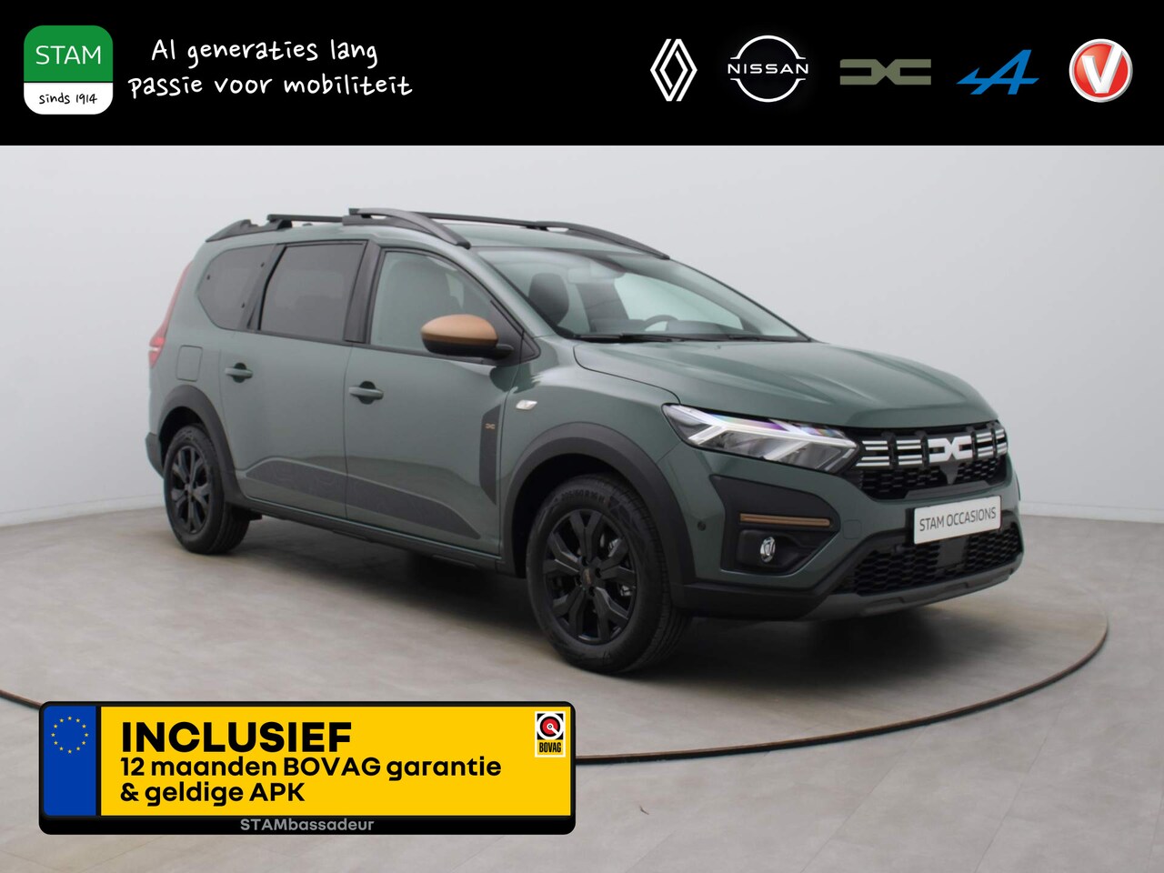 Dacia Jogger - TCe 100 Bi-Fuel Extreme 7-PERSOONS Camera | Climate | Navi | Parksens. v+a | Dakrails - AutoWereld.nl