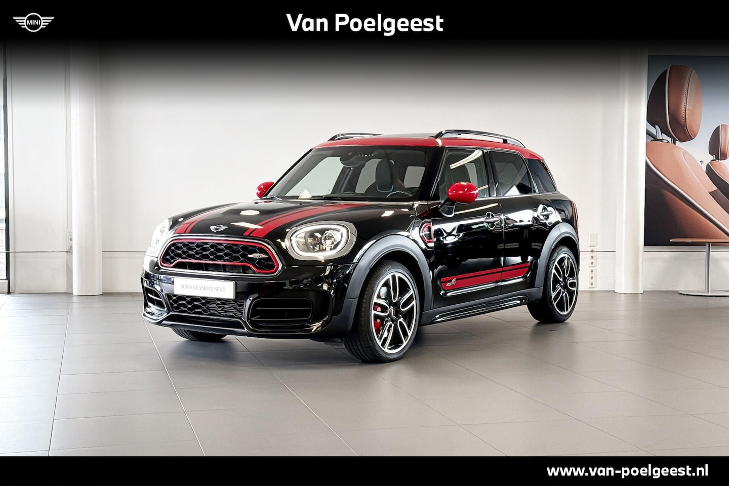 MINI Countryman - 2.0 John Cooper Works ALL4 Chili | JCW | Stoelverwarming | Glazen Panoramadak | Achteruitr - AutoWereld.nl