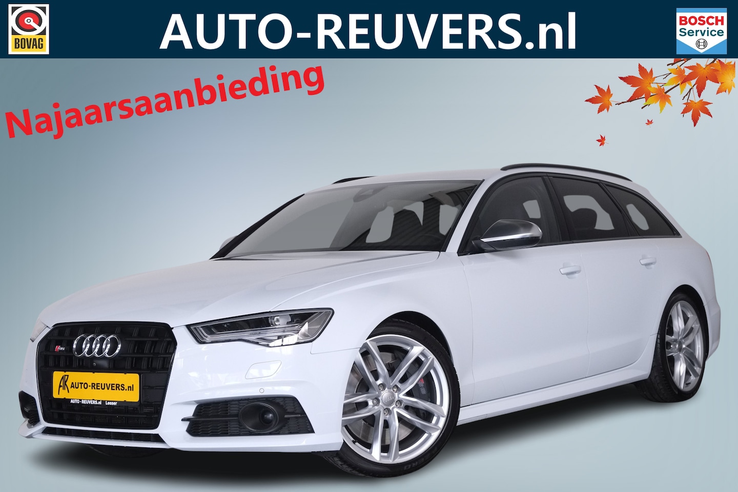 Audi S6 - Avant 4.0 TFSI Quattro 450 pK 8 cil LED / Carbon / BOSE / ACC / Head-Up / Navigatie - AutoWereld.nl