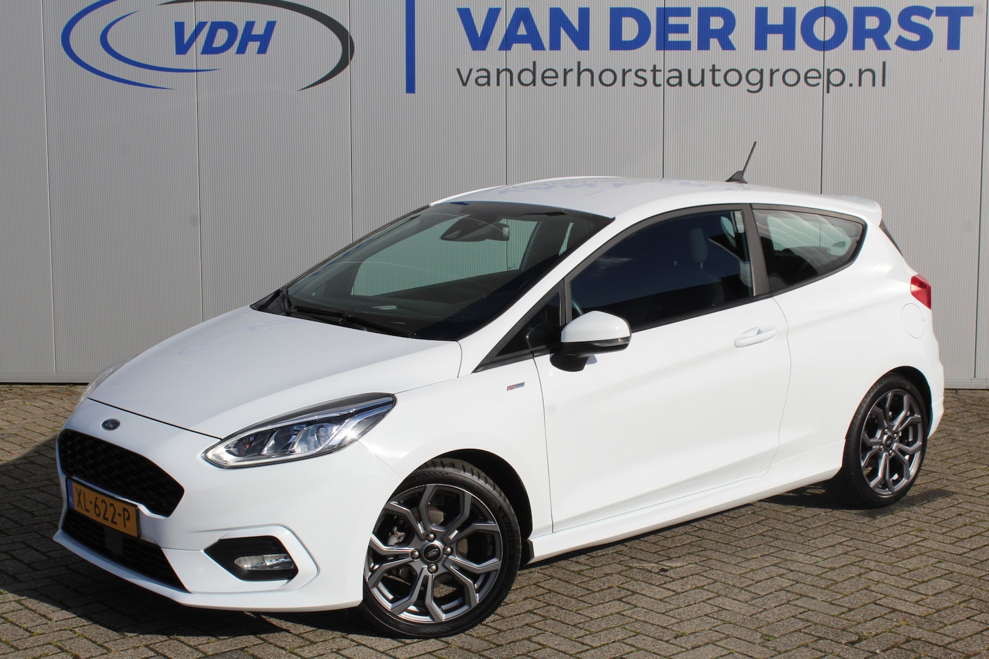 Ford Fiesta - 1.0-125pk EcoBoost ST-Line. Erg nette en sportieve Ford Fiesta ! Volautomatische airco, LM - AutoWereld.nl