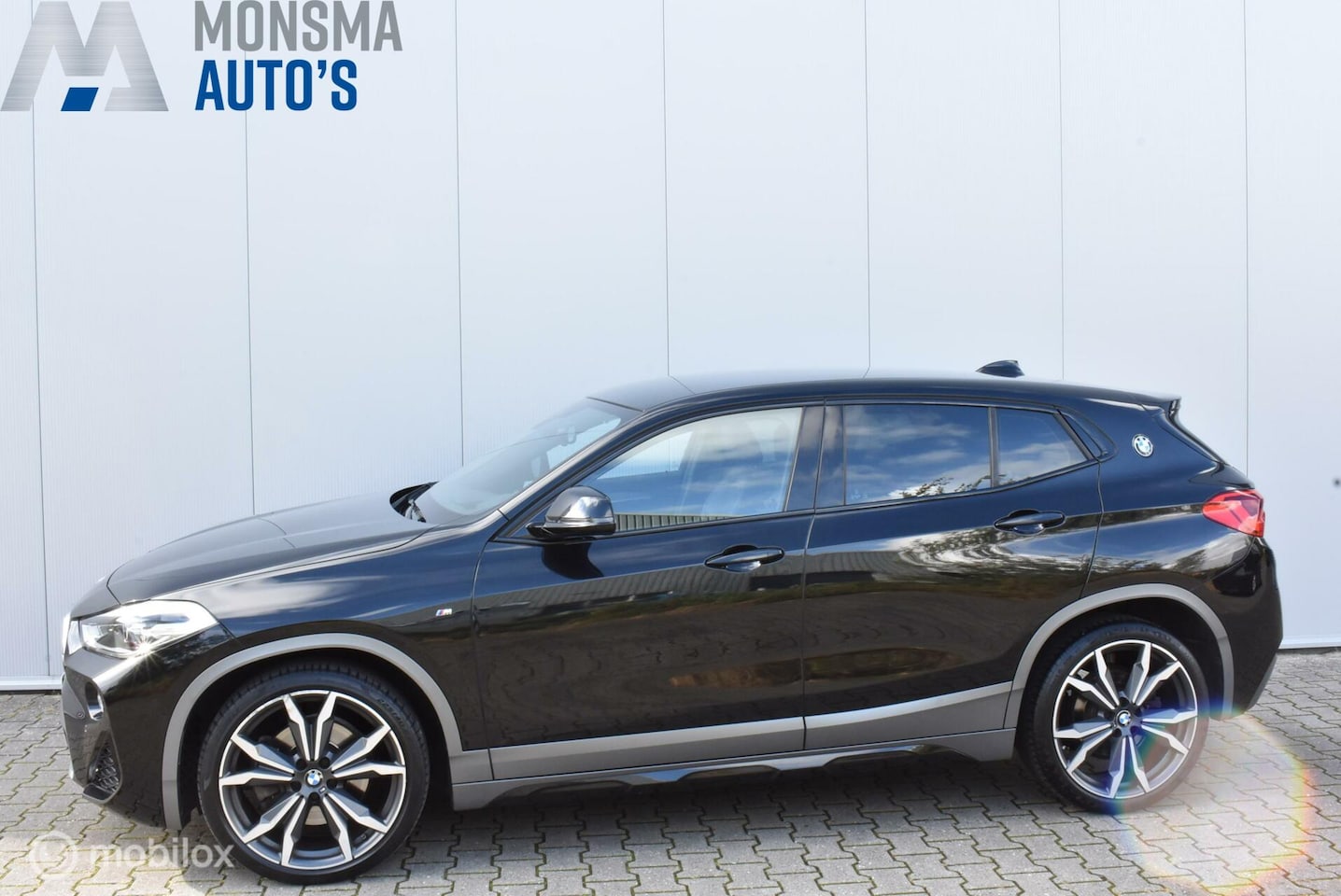 BMW X2 - sDrive20i M-Sport X 2018 Saphirschwarz Leder HUD HiFi DAB+ 20" LMV NL-Auto! - AutoWereld.nl