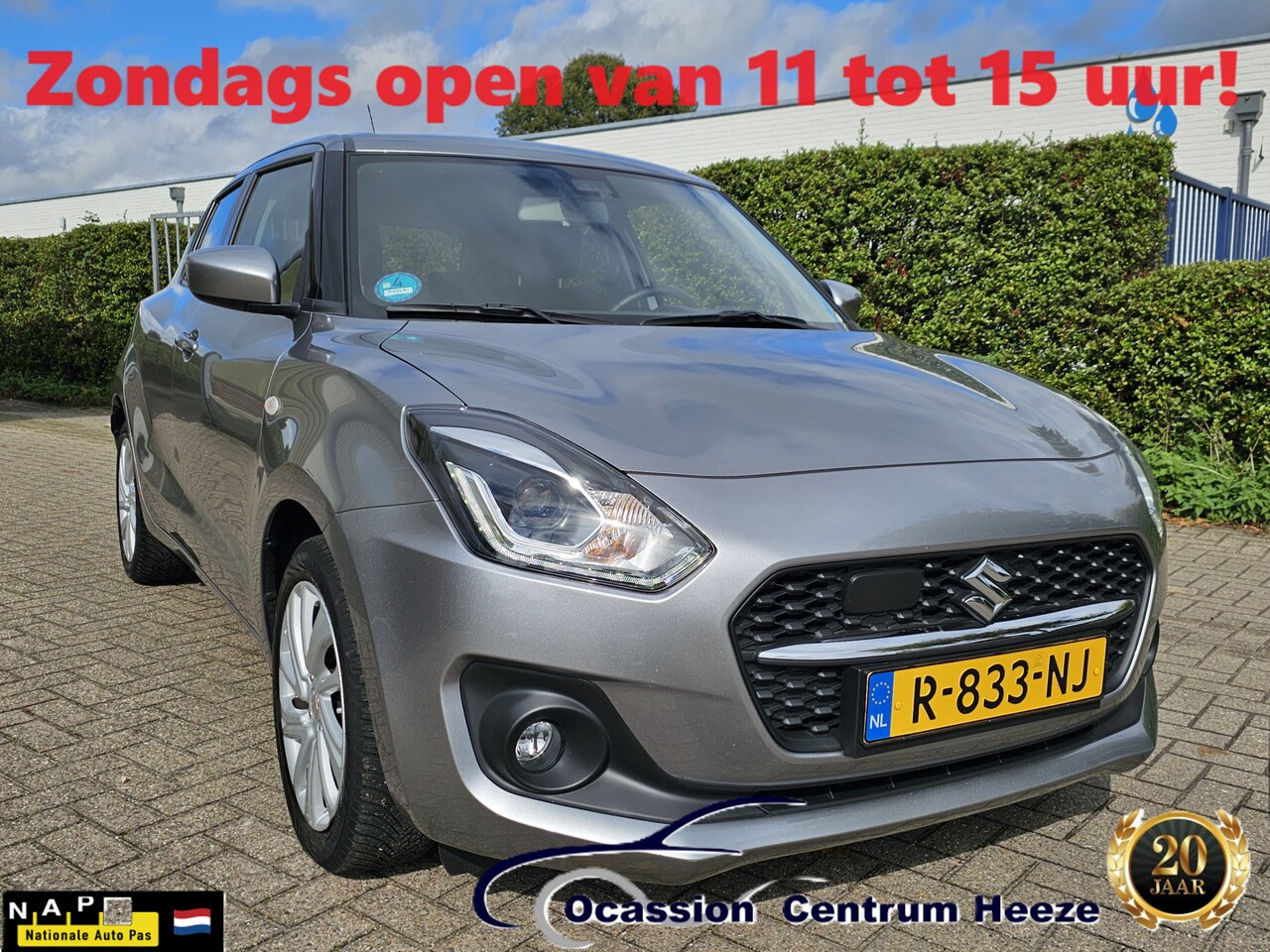 Suzuki Swift - 1.2 Select Smart Hybrid 1.2 Select Smart Hybrid, 1e Eig! Camera! Carplay! Zondag OPEN! - AutoWereld.nl