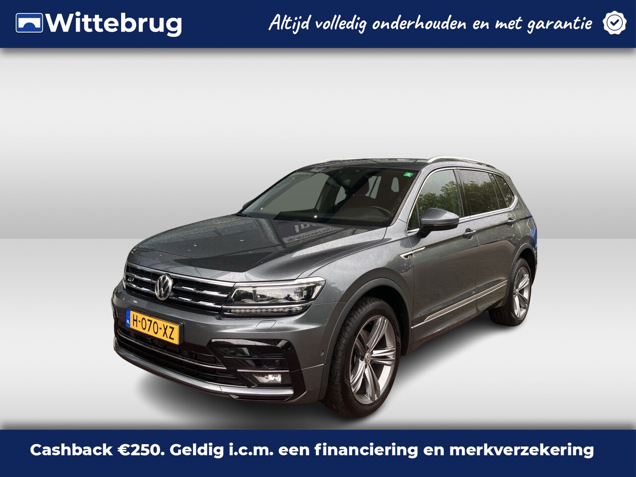 Volkswagen Tiguan Allspace - 1.5 TSI Highline Business R 7p. / Panoramadak / Digitale Cockpit / Elek. Achterklep / Acht - AutoWereld.nl