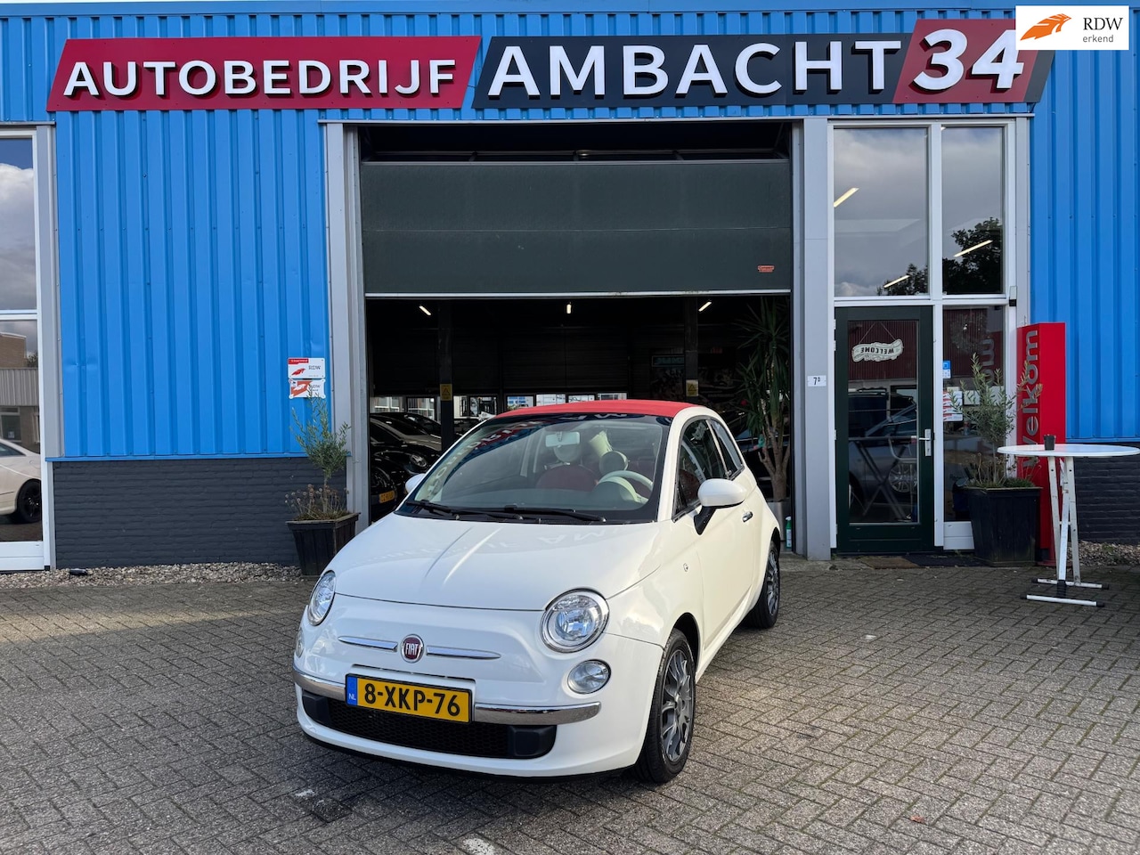 Fiat 500 C - 1.2 Pop | Airco | Parkeersensor | Airco | Open Dak - AutoWereld.nl