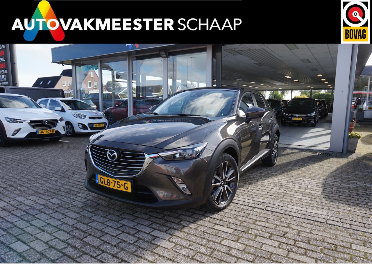 Mazda CX-3 - 2.0 SkyActiv-G 120 GT-M 2.0 SkyActiv-G 120 GT-M , Inclusief 12 mnd bovag garantie - AutoWereld.nl