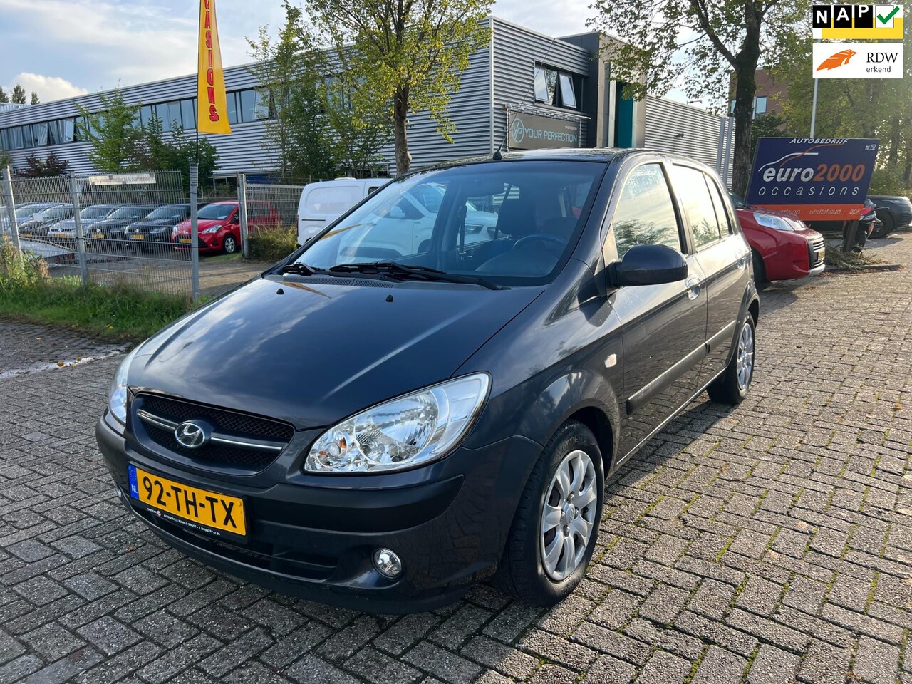 Hyundai Getz - 1.4i Active Cool Nap 5Deurs - Airco - Nieuwe Apk - AutoWereld.nl