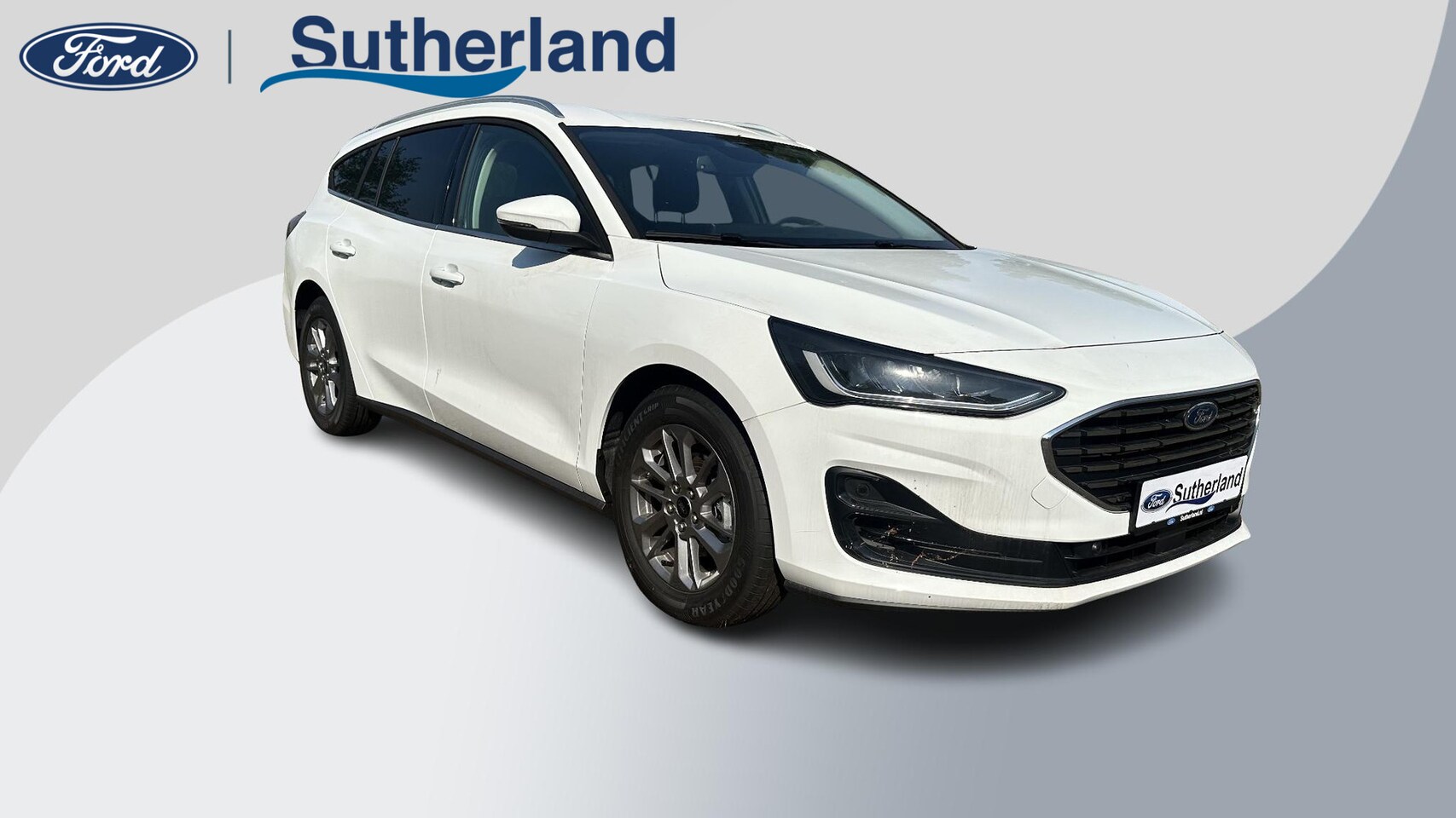 Ford Focus Wagon - 1.0 EcoBoost Hybrid Titanium SCI 125pk | Ford Voorraad Winterpack | Frozen White | SYNC4 | - AutoWereld.nl