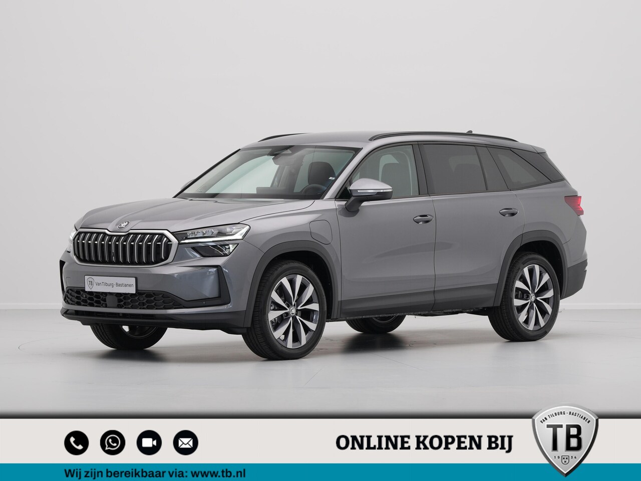 Skoda Kodiaq - 1.5 TSI PHEV 204 6DSG Business Edition | Achteruitrijcamera | Crew Protect Assist | Cruise - AutoWereld.nl