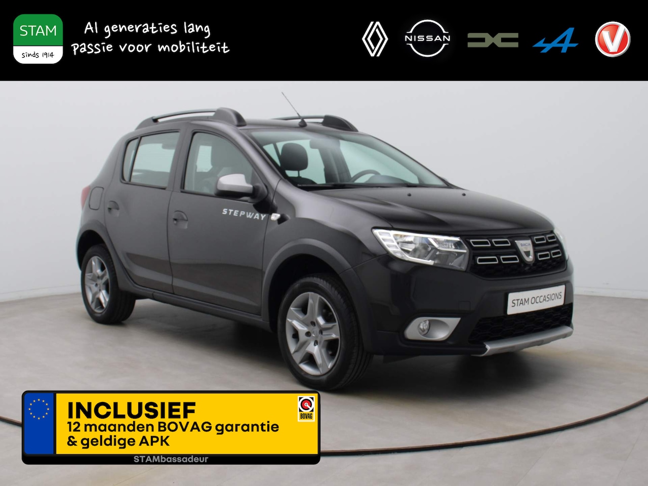 Dacia Sandero Stepway - 0.9 TCe SL Airco | Camera | Navi | Parksens. achter - AutoWereld.nl