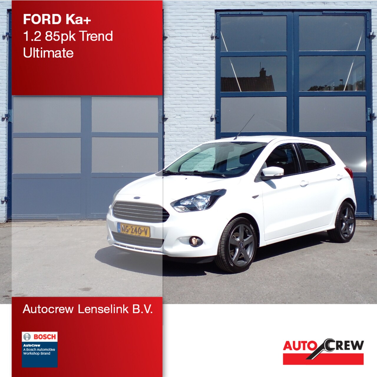 Ford Ka - 1.2 85pk Trend Ultimate | Origineel NL | - AutoWereld.nl