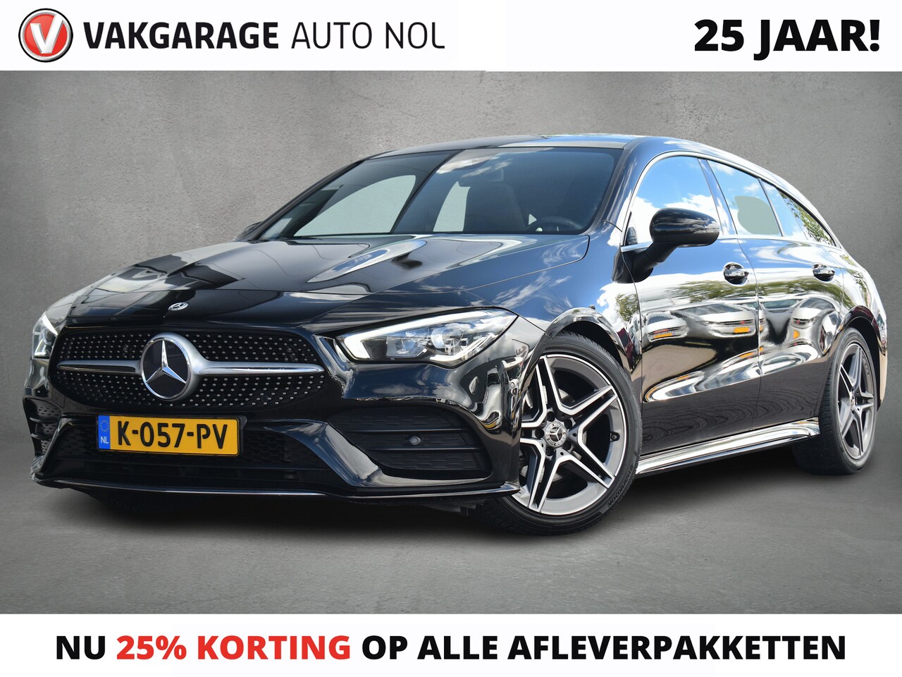 Mercedes-Benz CLA-klasse Shooting Brake - 180 Business Solution AMG | Trekhaak | Pano | Burmester | Leer/ Alcantara - AutoWereld.nl