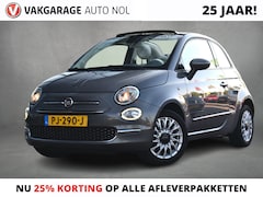 Fiat 500 C - 0.9 TwinAir Turbo Lounge | Cabrio | Half Leer | Navi | Cruise