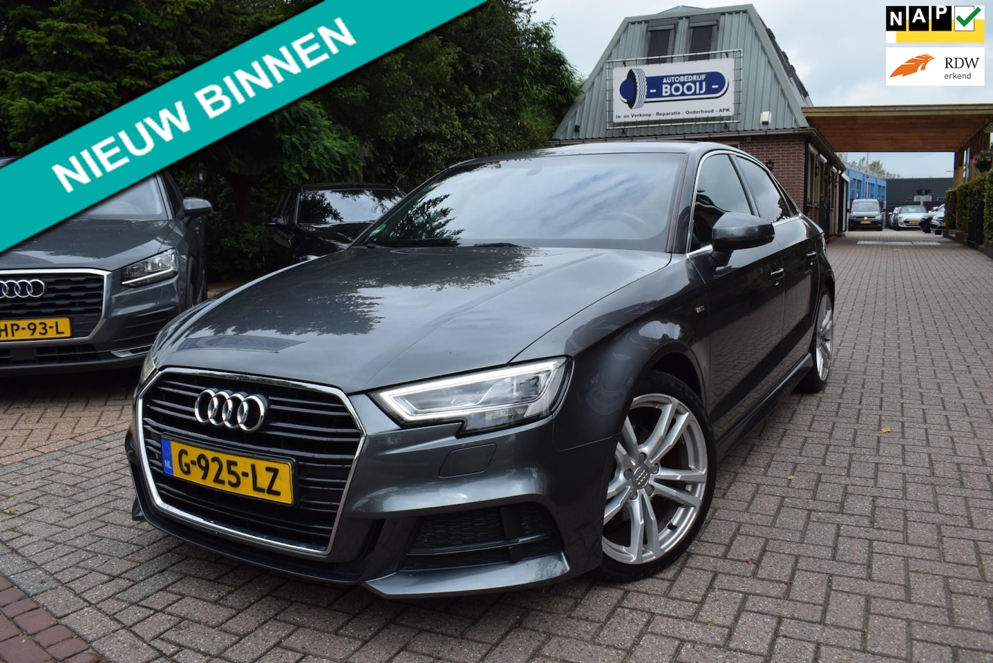 Audi A3 Limousine - 30 TFSI 116PK Sport S Line Edition AUTOM/CRUISE/NAVI/AIRCO-ECC/XENON LED/TREKH/NL-AUTO/PDC - AutoWereld.nl