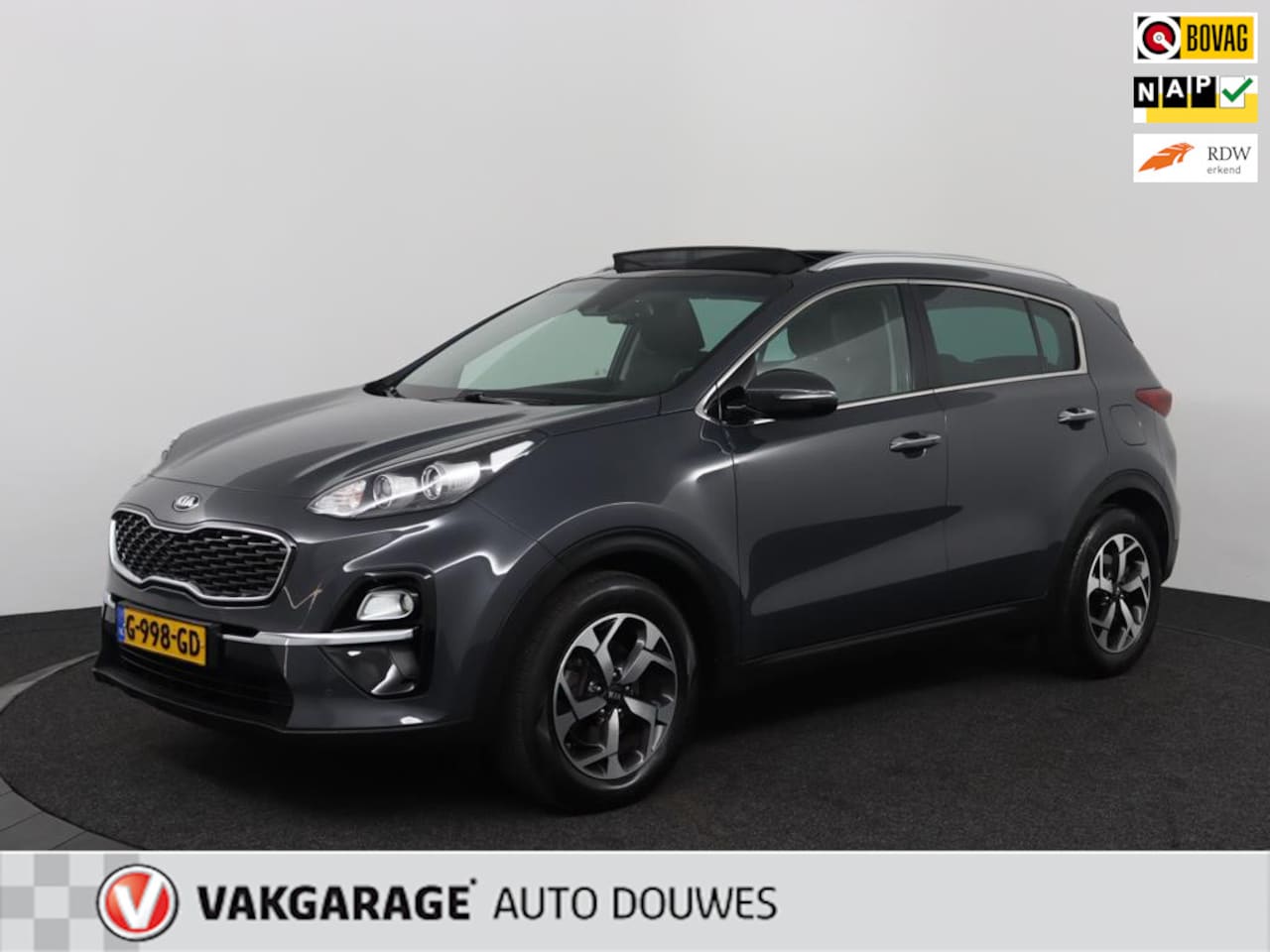 Kia Sportage - 1.6 T-GDI DynamicPlusLine | Automaat |NAP |Pano | Android auto - AutoWereld.nl