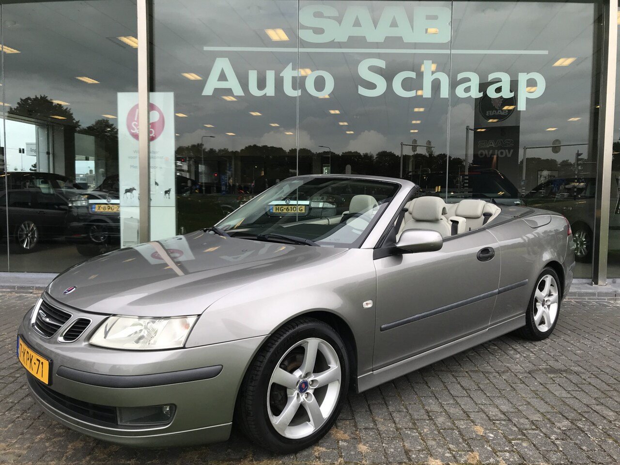 Saab 9-3 Cabrio - 1.8t Vector | Rijklaar incl garantie | Nieuwe kap Climate control Cruise control Parkeerse - AutoWereld.nl