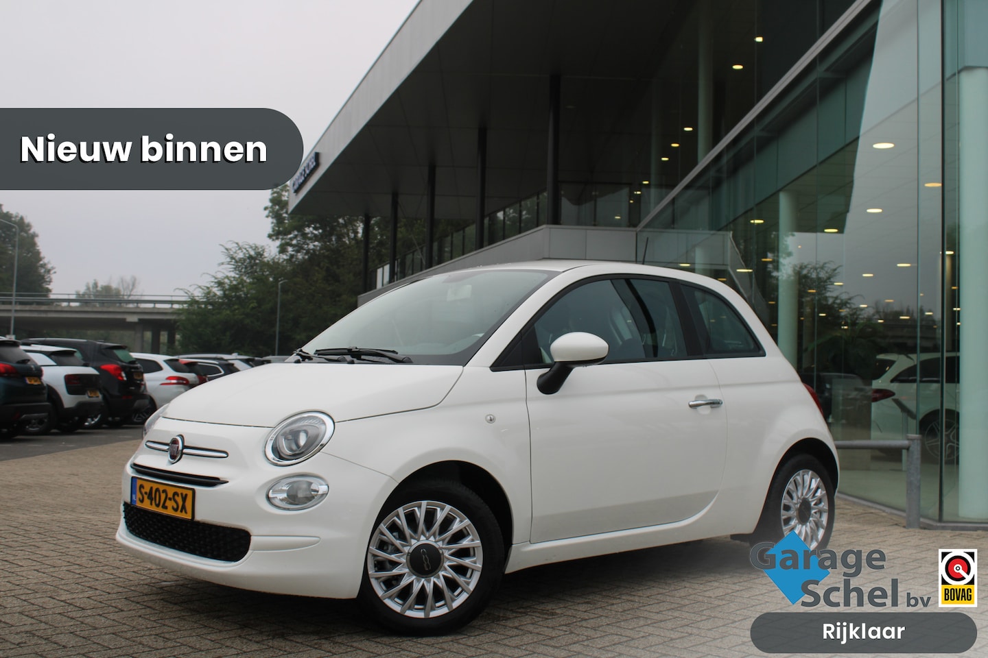 Fiat 500 - 1.0 Hybrid Cult 70pk - Airco - Cruise - Navigatie - PDC achter - Rijklaar - AutoWereld.nl