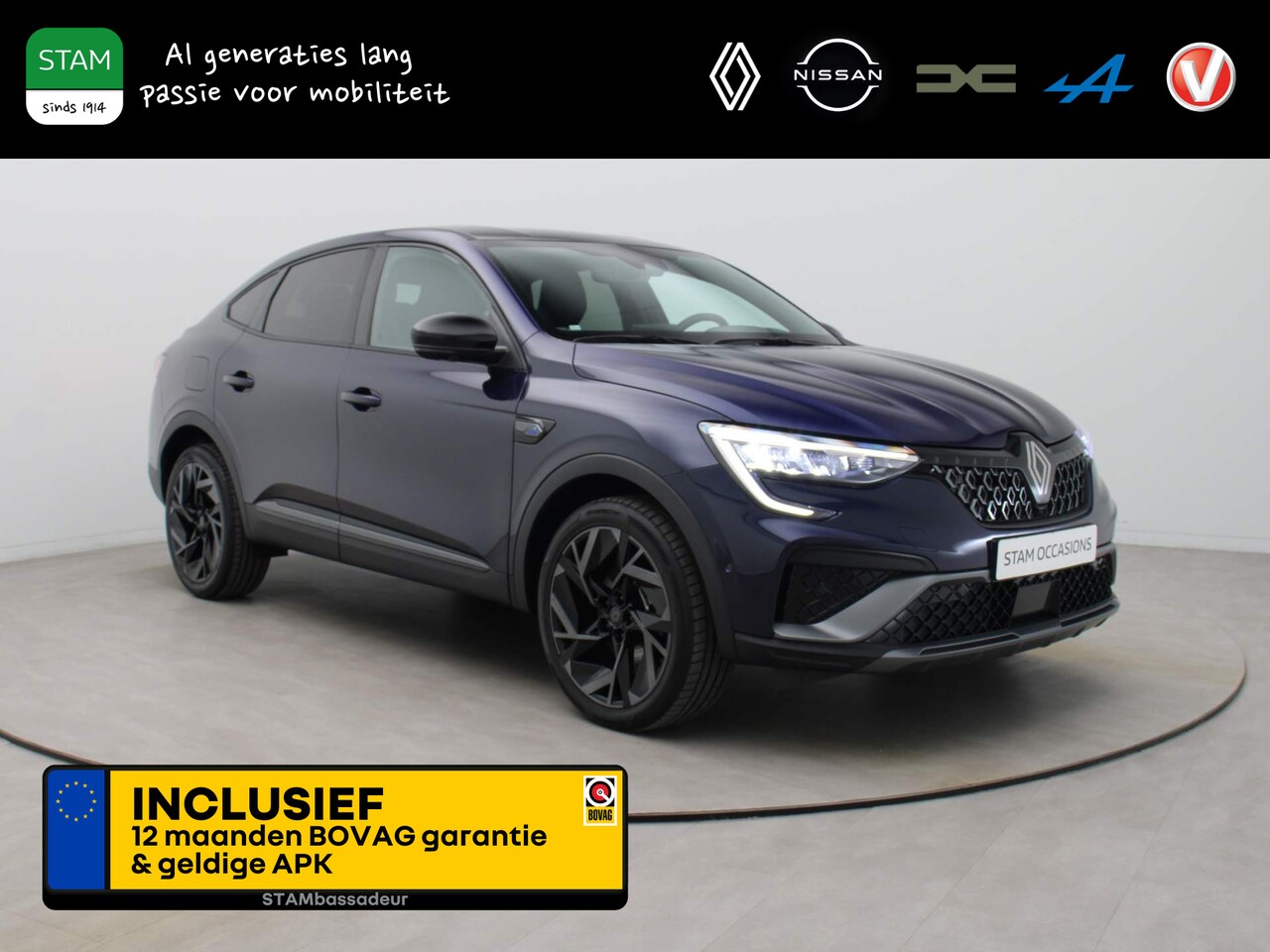 Renault Arkana - E-Tech hybrid 145pk esprit Alpine Adapt. cruise | File assistent | Navi | Stoel-/stuurverw - AutoWereld.nl